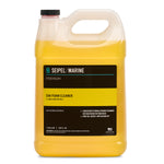 Gallon jug of yellow Seipel Marine EVA Foam Cleaner.