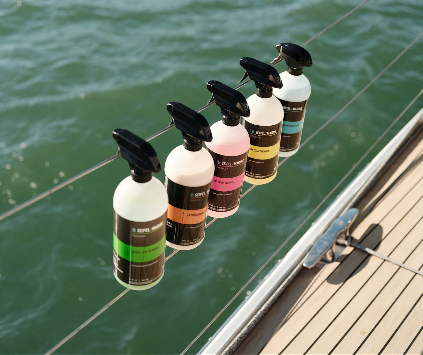 Seipel Marine 4 pack Premium Cleaners with towels