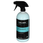 UV Interior Protectant in a 32 oz spray bottle with black trigger sprayer, and black label with blue accents.